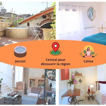 Maison Avec Jacuzzi Et Terrasse Sur Les Toits Brignon Esterno foto